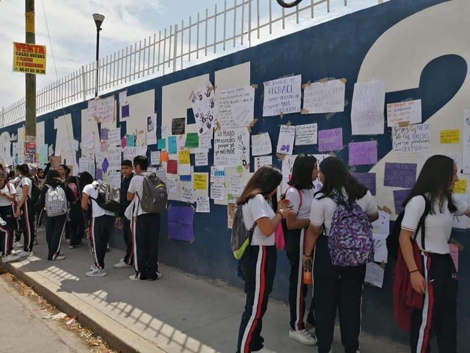 Protestas en Cobach 25 de SLP.