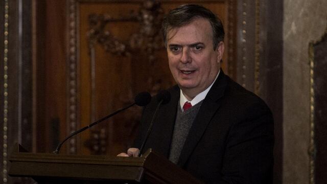 Marcelo Ebrard, canciller de México