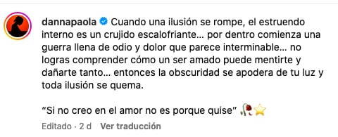 Danna Paola adelanta de qué se trata su nueva canción.