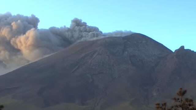 Volcán Popocatépetl hoy 19 de marzo