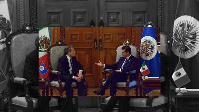 Luis Almagro destacó la labor del gobierno de Peña Nieto durante el huracán ‘Patricia'.