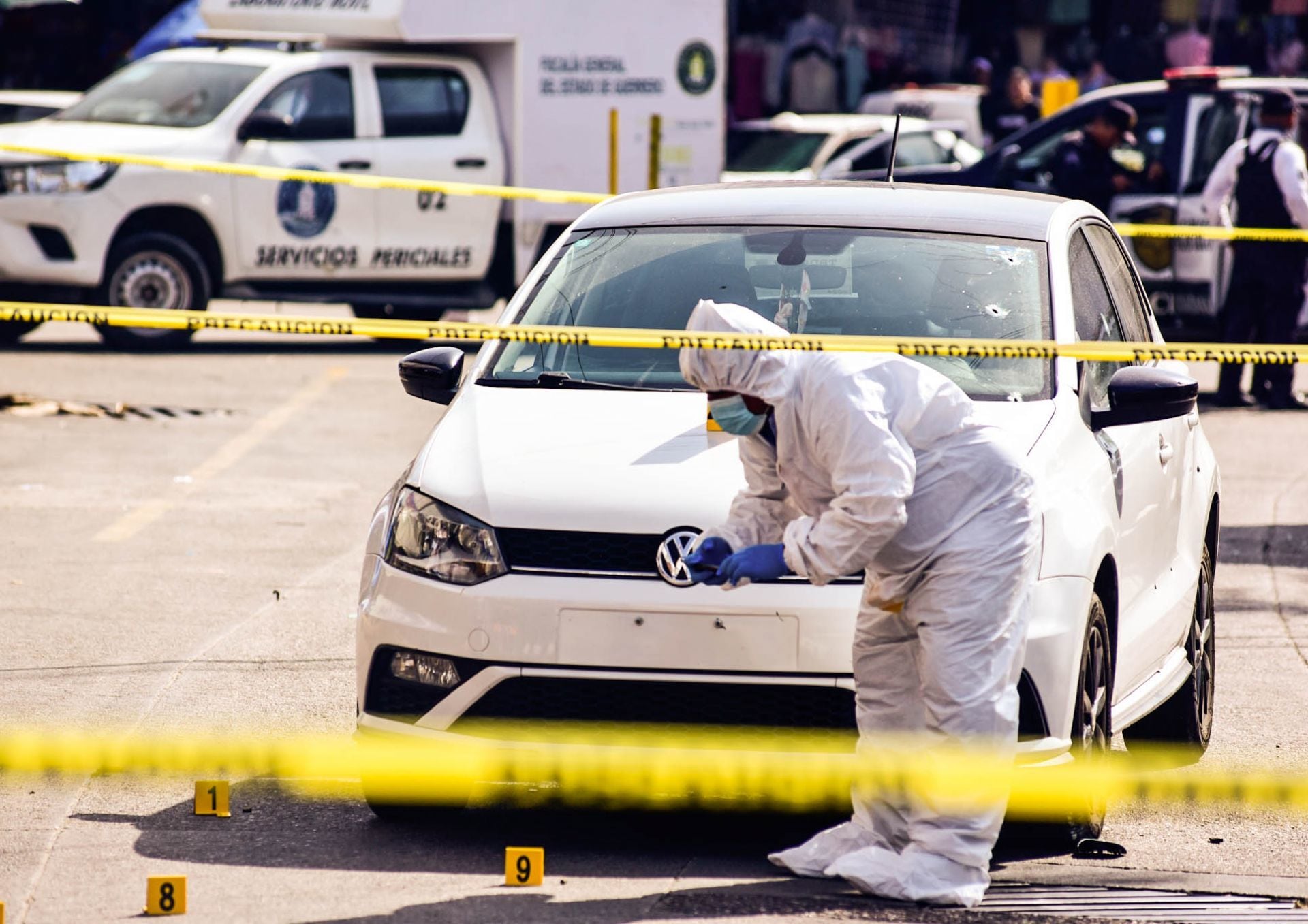 Balacera en avenida Cuauhtémoc, Acapulco