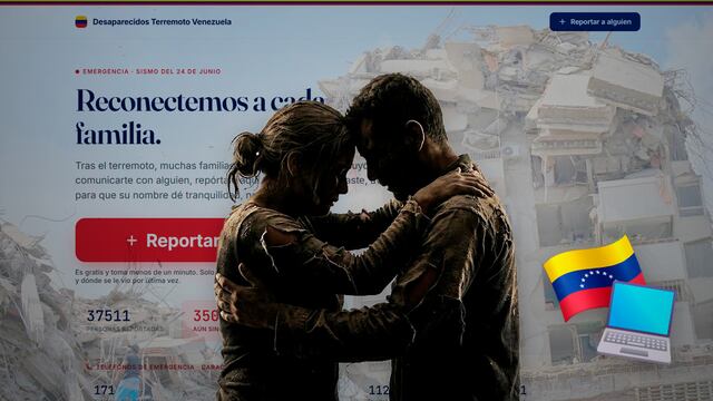 La página que ayuda a encontrar desaparecidos tras terremotos en Venezuela