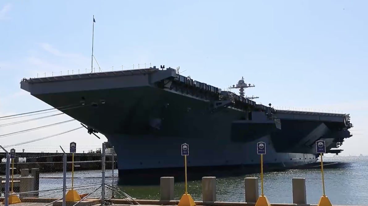 Estados Unidos despliega un portaviones para operaciones contra el narcotráfico en América Latina