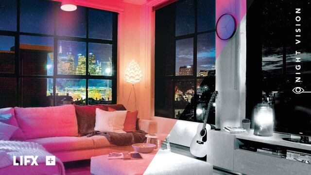 Visión nocturna con LIFX Plus.