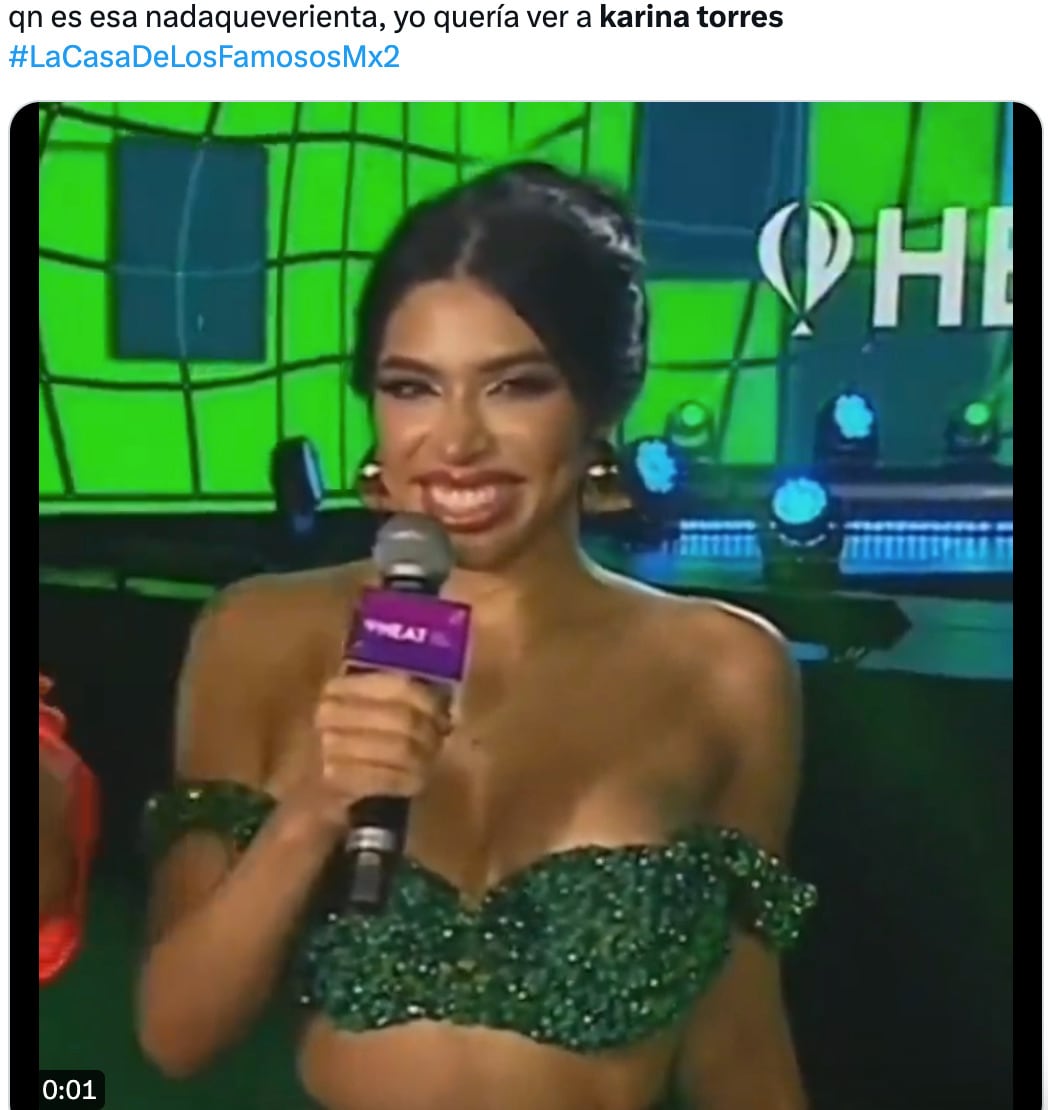 Memes reaccionan a la ausencia de Karina Torres en La Casa de los Famosos México 2024