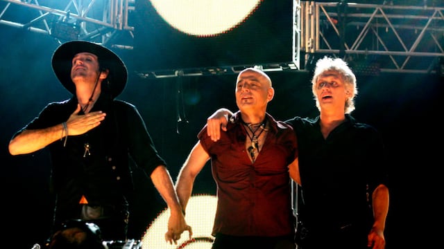 Gustavo Cerati, Zeta Bosio y Charly Alberti