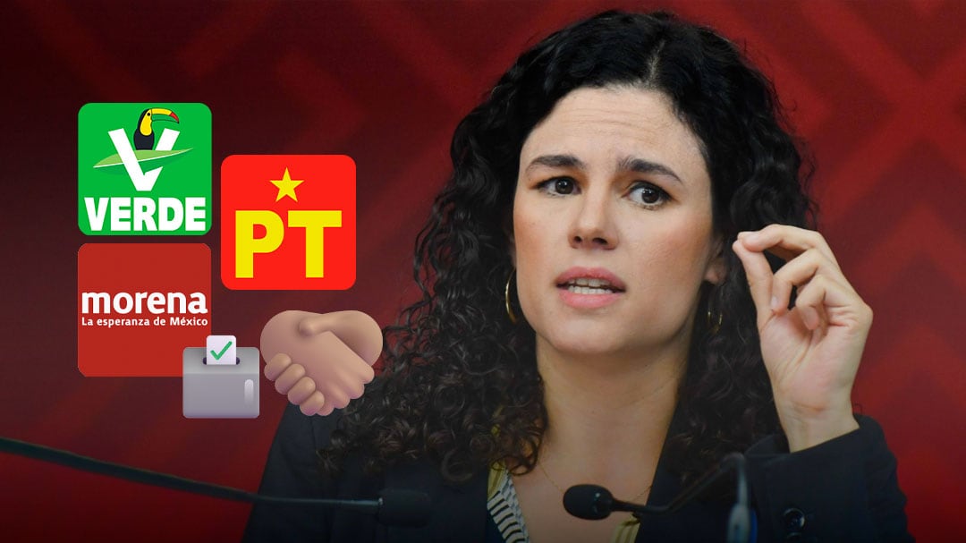 Luisa Alcalde reafirma alianza de Morena con PT y Partido Verde rumbo a 2027