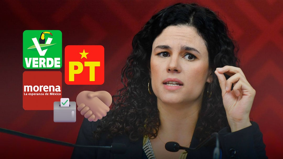 Luisa Alcalde asegura que en 2027 habrá alianza de Morena con PT y Partido Verde