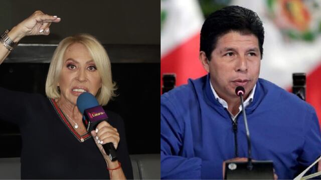 Laura Bozzo y Pedro Castillo