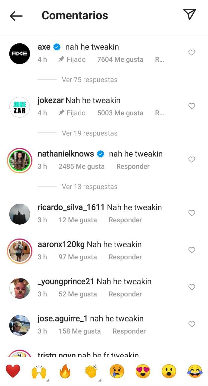 Comentarios de Instagram