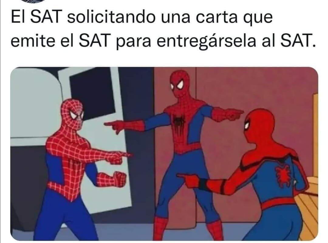 Memes de la Constancia de Situación Fiscal del SAT