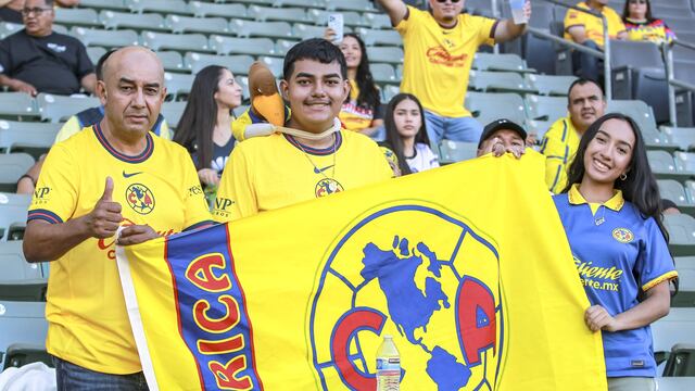 Fans del Club América en la Leagues Cup