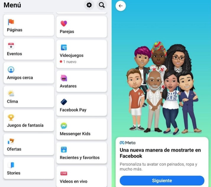 Cómo crear Avatar del Metaverso en Facebook