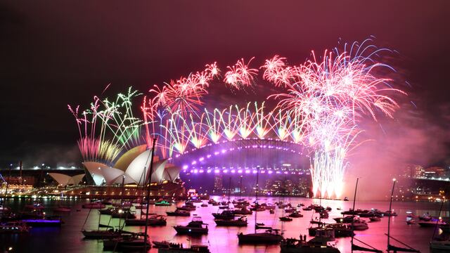 Sidney celebra el Año Nuevo