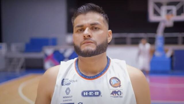 Basquetbolista Alexis Cervantes