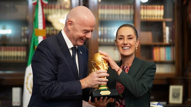 Infantino reafirma confianza en México para el Mundial 2026 tras reunirse con Sheinbaum.