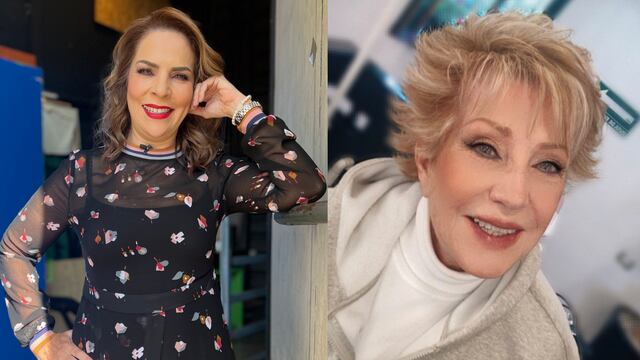 Ana María Alvarado y Maxine Woodside.