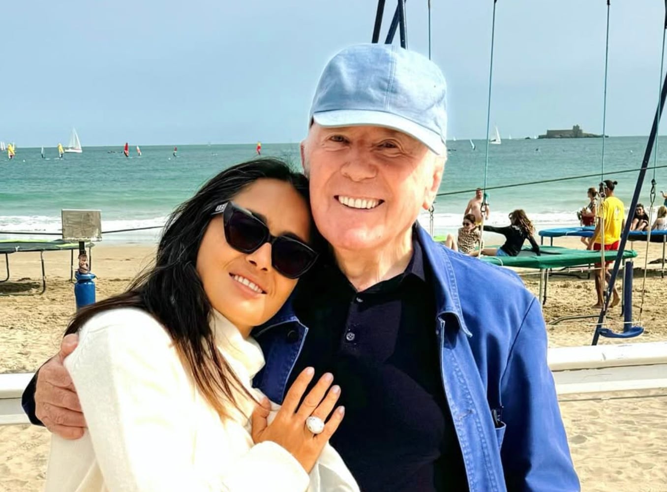 Salma Hayek y François Pinault