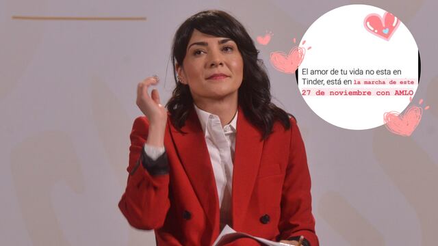 Se burlan de Ana Elizabeth García Vilchis por invitación a marcha de AMLO