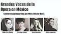 Grandes voces de la ópera en México