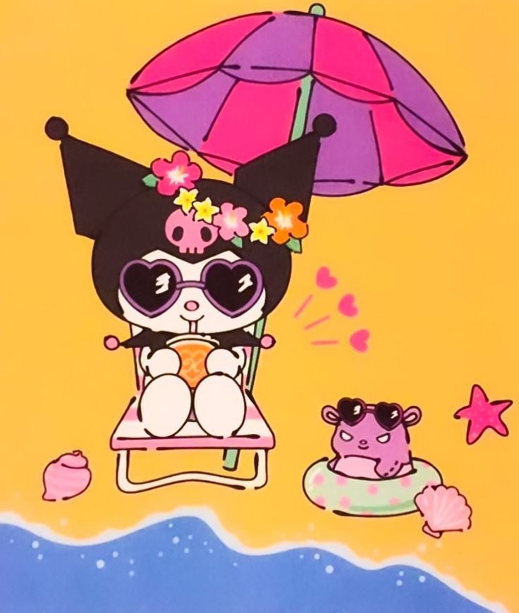Fondos de pantalla de Kuromi, la amiga de Hello Kitty, para computadora
