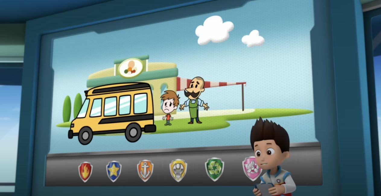 Paw Patrol salva el primer día de escuela de Alex