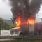 VIDEO: Balacera en Orizaba, Veracruz; así fue el momento en que incendiaron un tractocamión