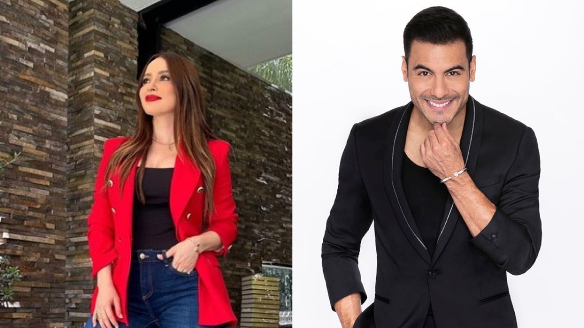Cynthia Rodríguez y Carlos Rivera