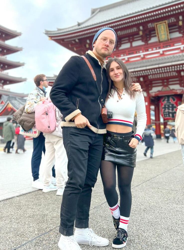 Sebastián Sariñana y Nashla Aguilar