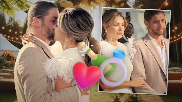 Horacio Pancheri e Isa Valero unieron su amor en una hermosa boda por lo civil
