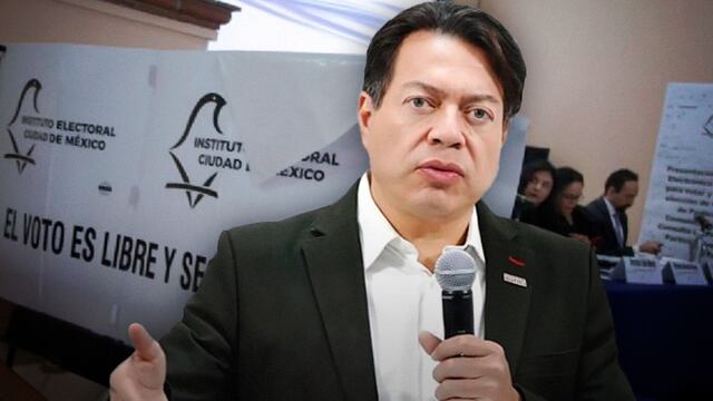 Plan C de la reforma electoral tiene fecha, dice Mario Delgado.