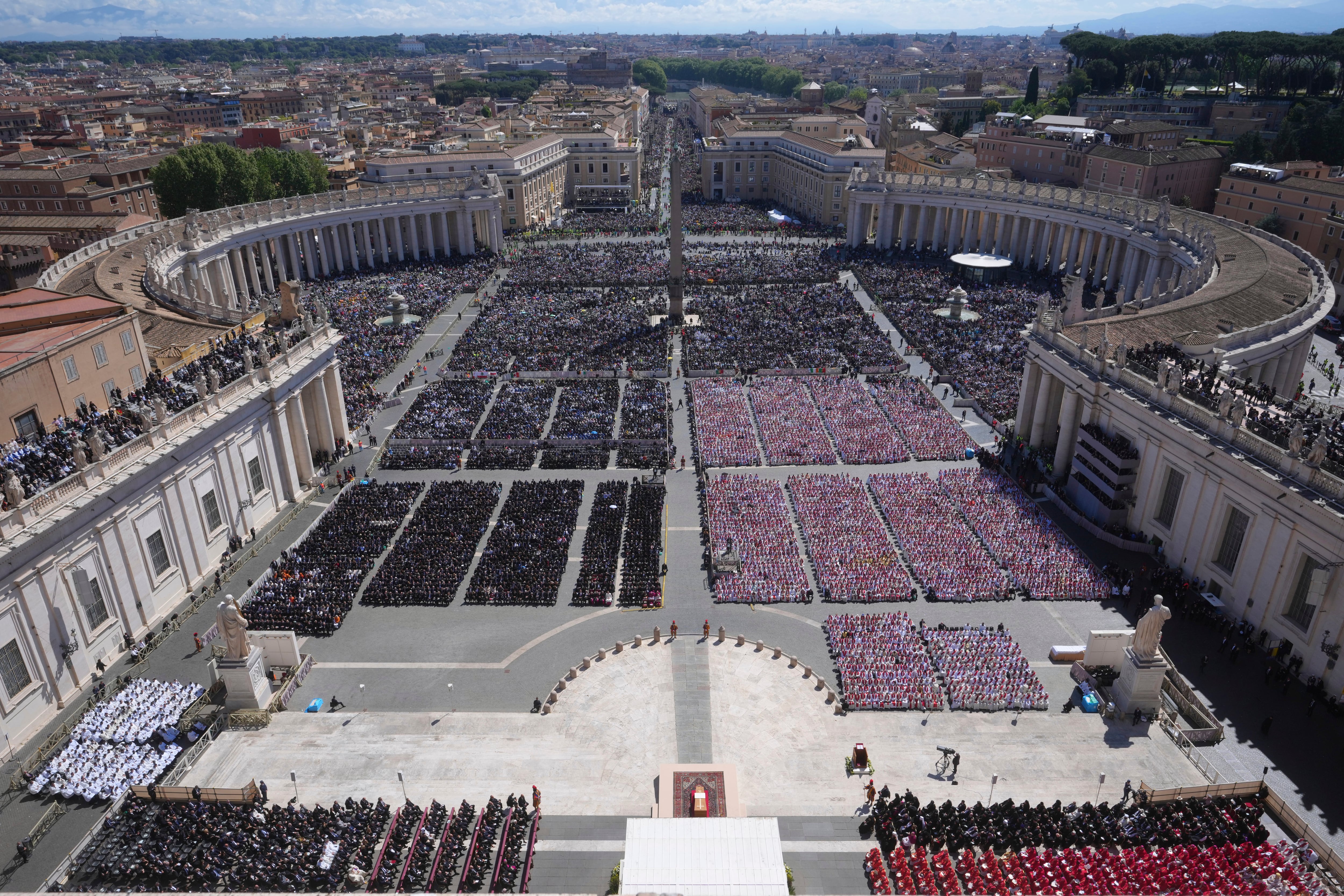 Funeral del Papa Francisco en vivo desde El Vaticano: Donald Trump y Javier Milei presentes en el evento