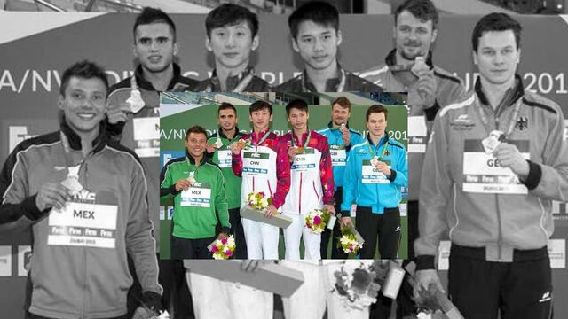 Orgullo azteca; México obtiene plata en la Serie Mundial de Clavados