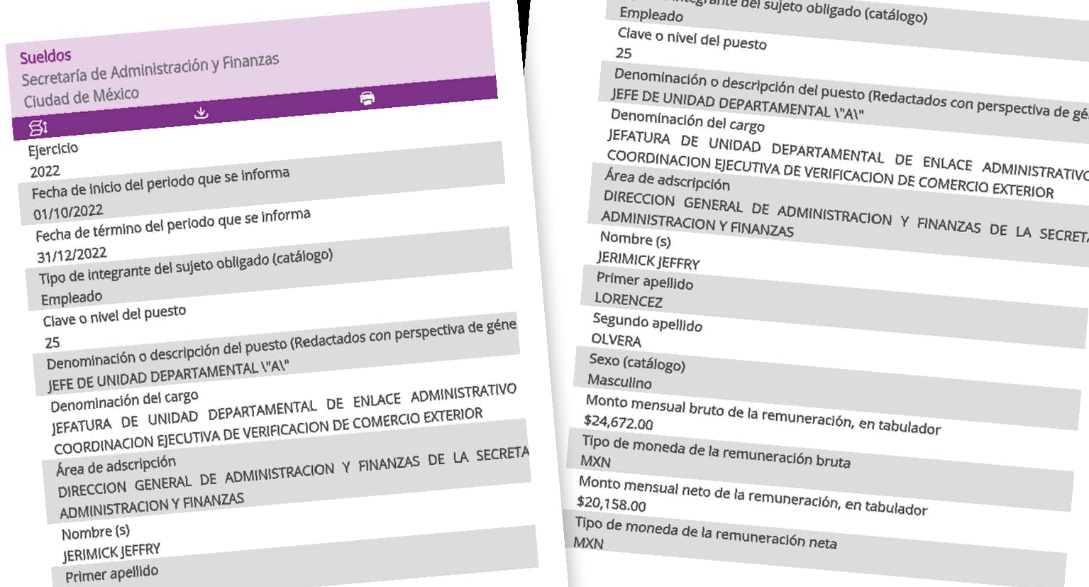 Familiares de Leticia Lorencez Olvera, sección 17 del SUTGCDMX