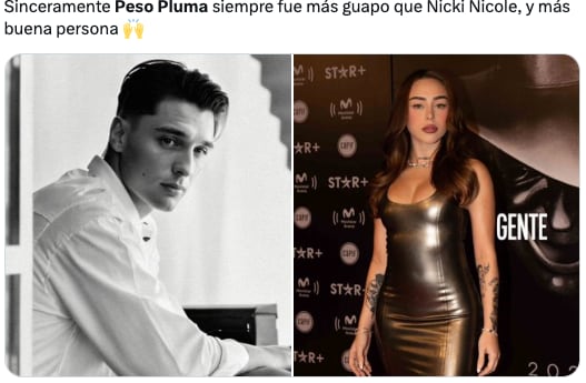 Los memes de Peso Pluma por su nuevo corte de cabello