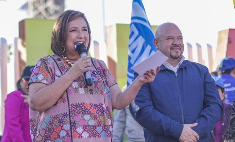 Xóchitl Gálvez precandidata por la coalición Fuerza y Corazón por México