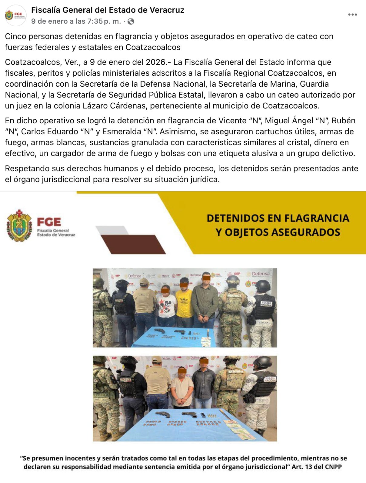 Fiscalía de Veracruz descubre anexo que servía para adiestramiento criminal