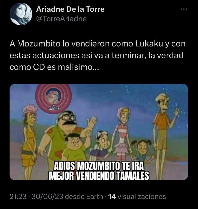 Los memes reventaron al Mozumbito y a Óscar Jiménez por la derrota del América a manos de Juárez.