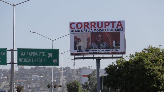 Cartel contra Alma Ofelia Morales Juárez