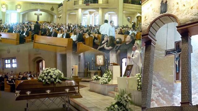 Misa de Cuerpo Presente en honor a Marcelo Javier de la Garza Flores. Foto: Plácido Garza