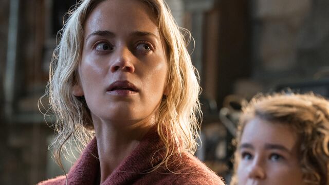 Películas Netflix: Emily Blunt y Millicent Simmonds  en la cinta Un lugar en silencio