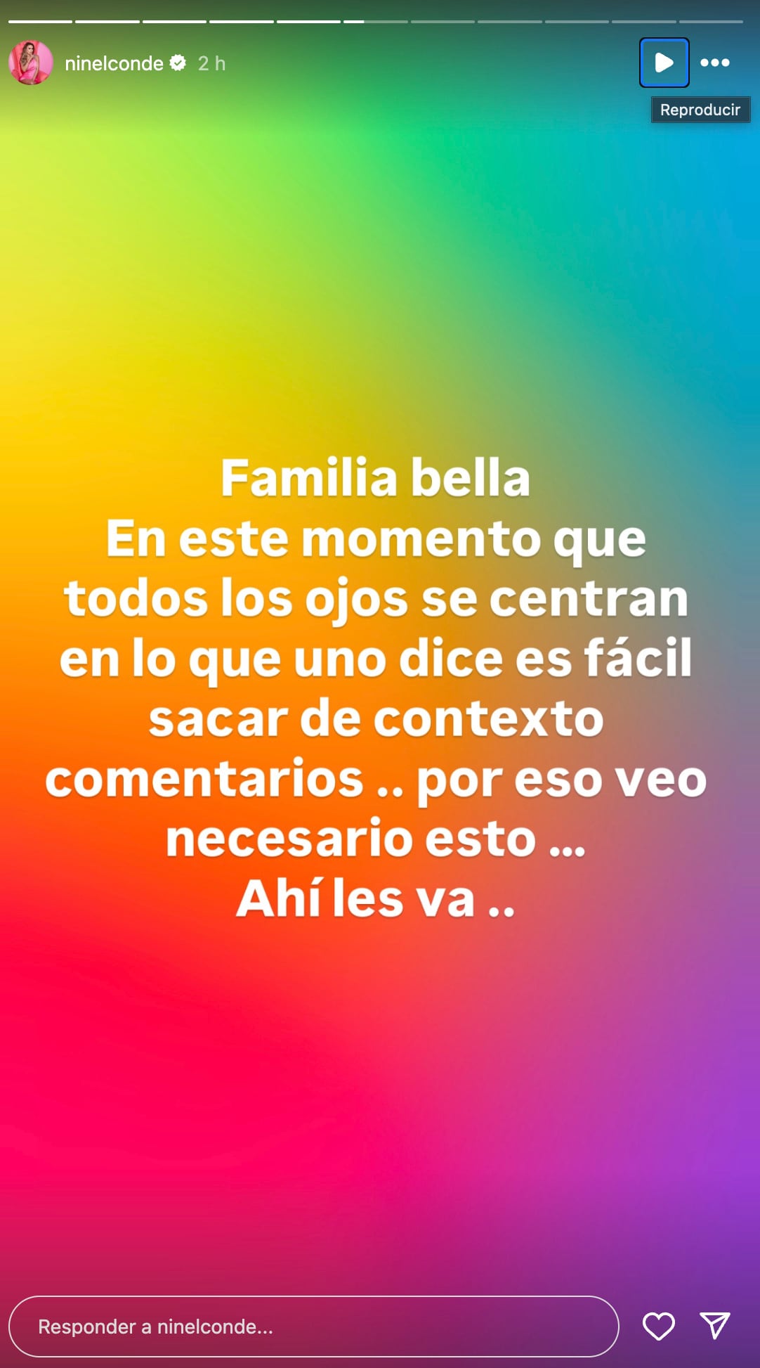 Ninel Conde se disculpa con la población LGBT