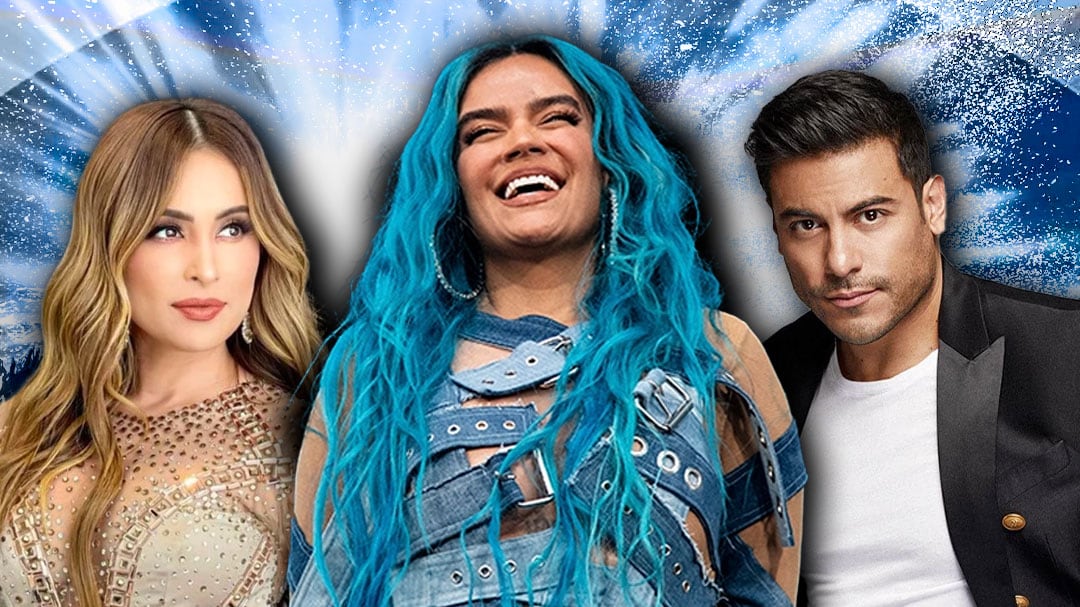 Carlos Rivera y Cynthia Rodríguez presumen sus fotos con Karol G, pero cada quien por su lado