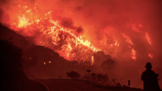 Incendio en California. Histórico.