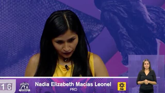 ¿Nadia Macías se puso nerviosa?