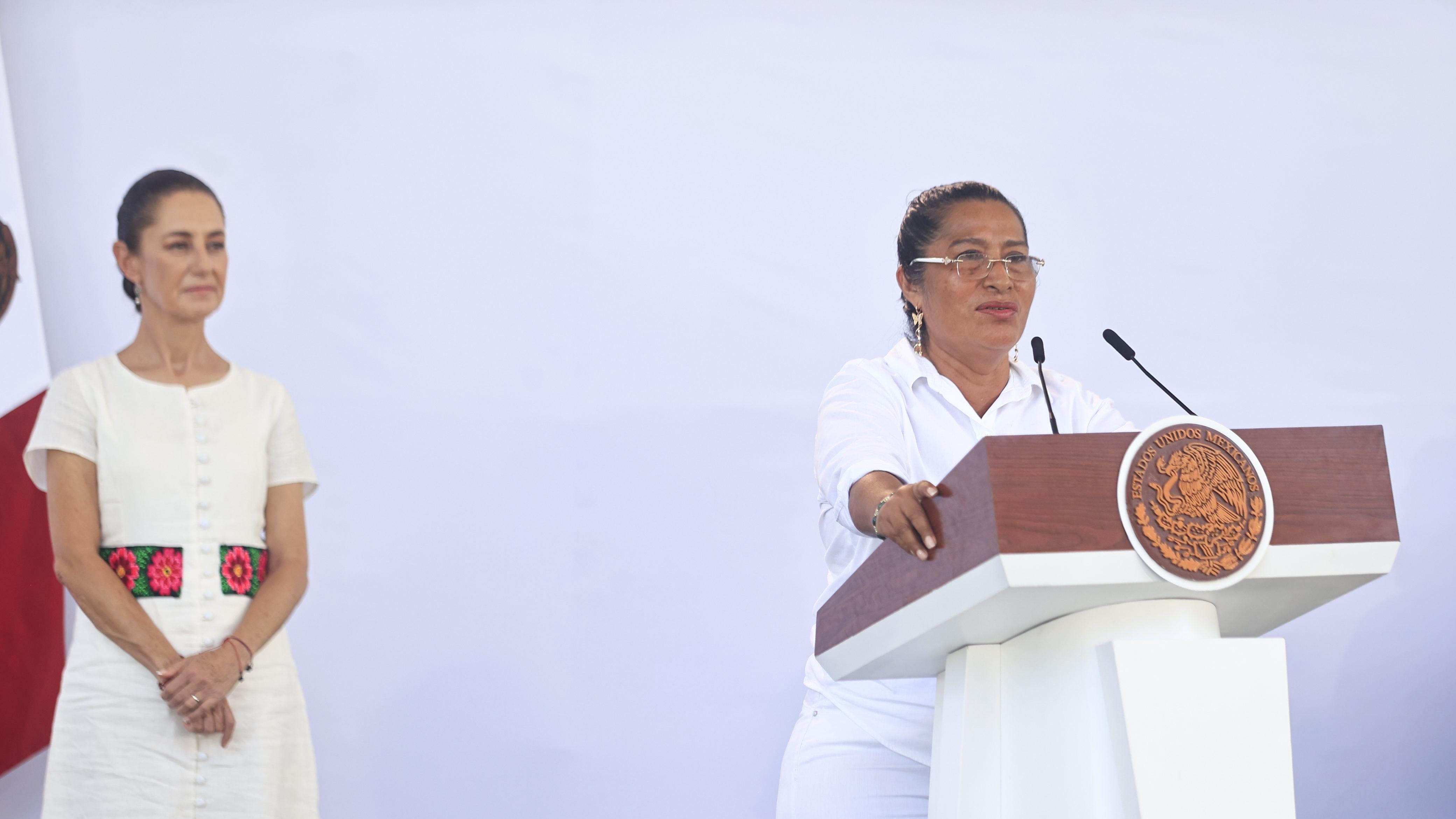 Abelina López inicia etapa ‘Acapulco se Transforma contigo’ junto a Claudia Sheinbaum