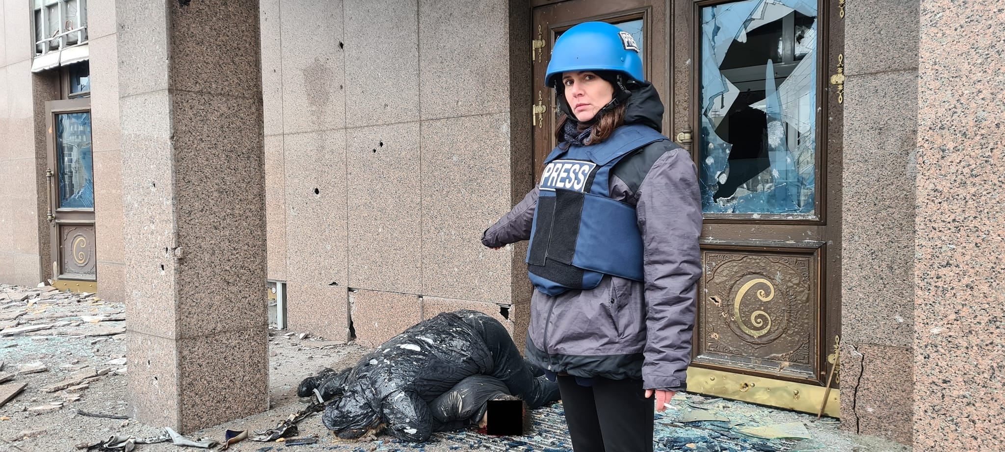 Bombardeos en Donbas