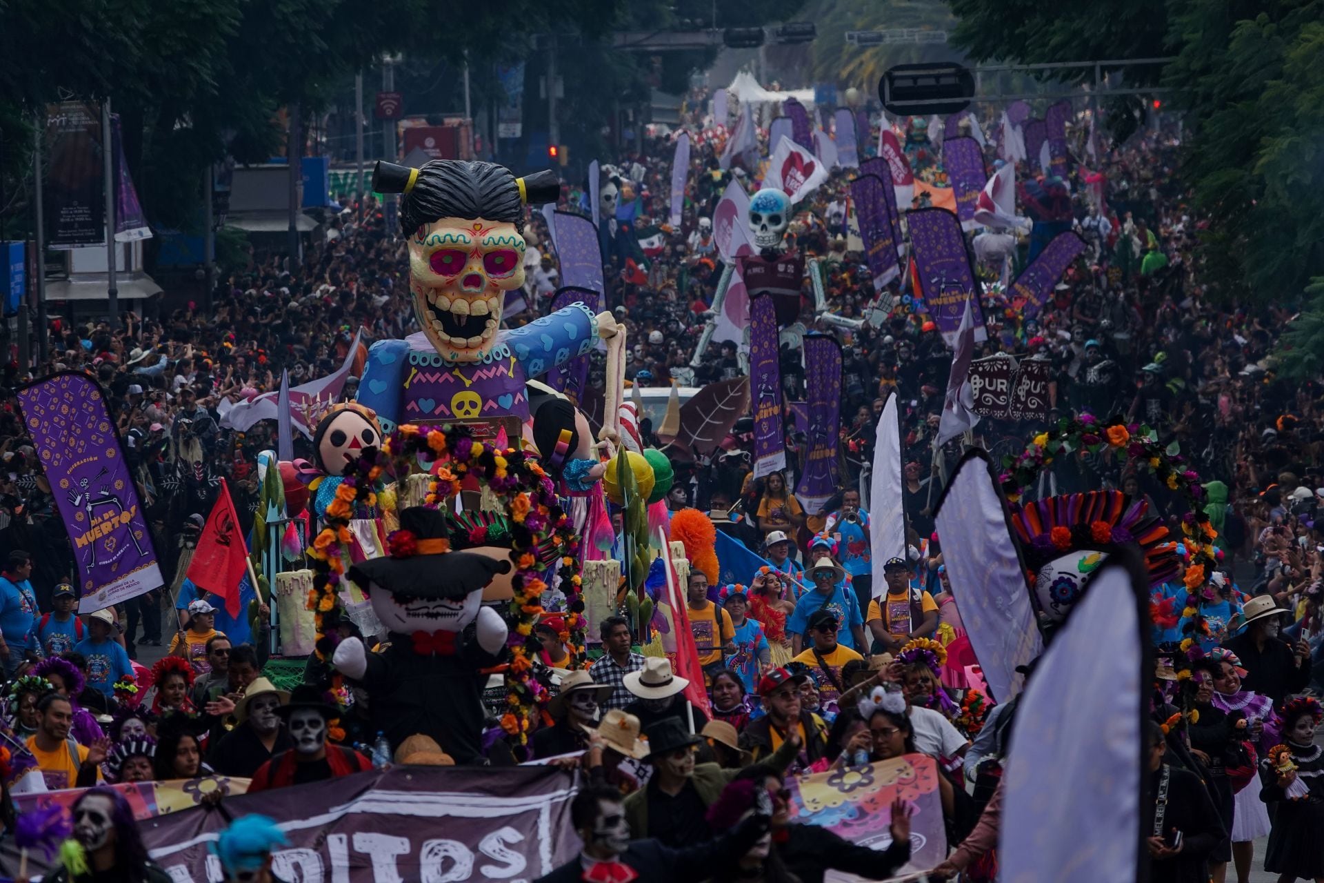 desfile de Día de Muertos