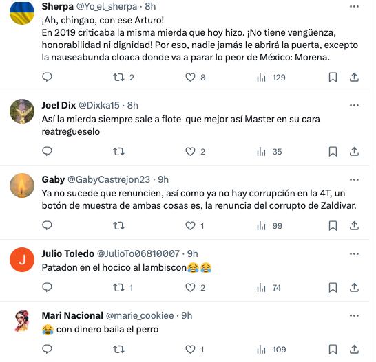 Críticas a Arturo Zaldívar